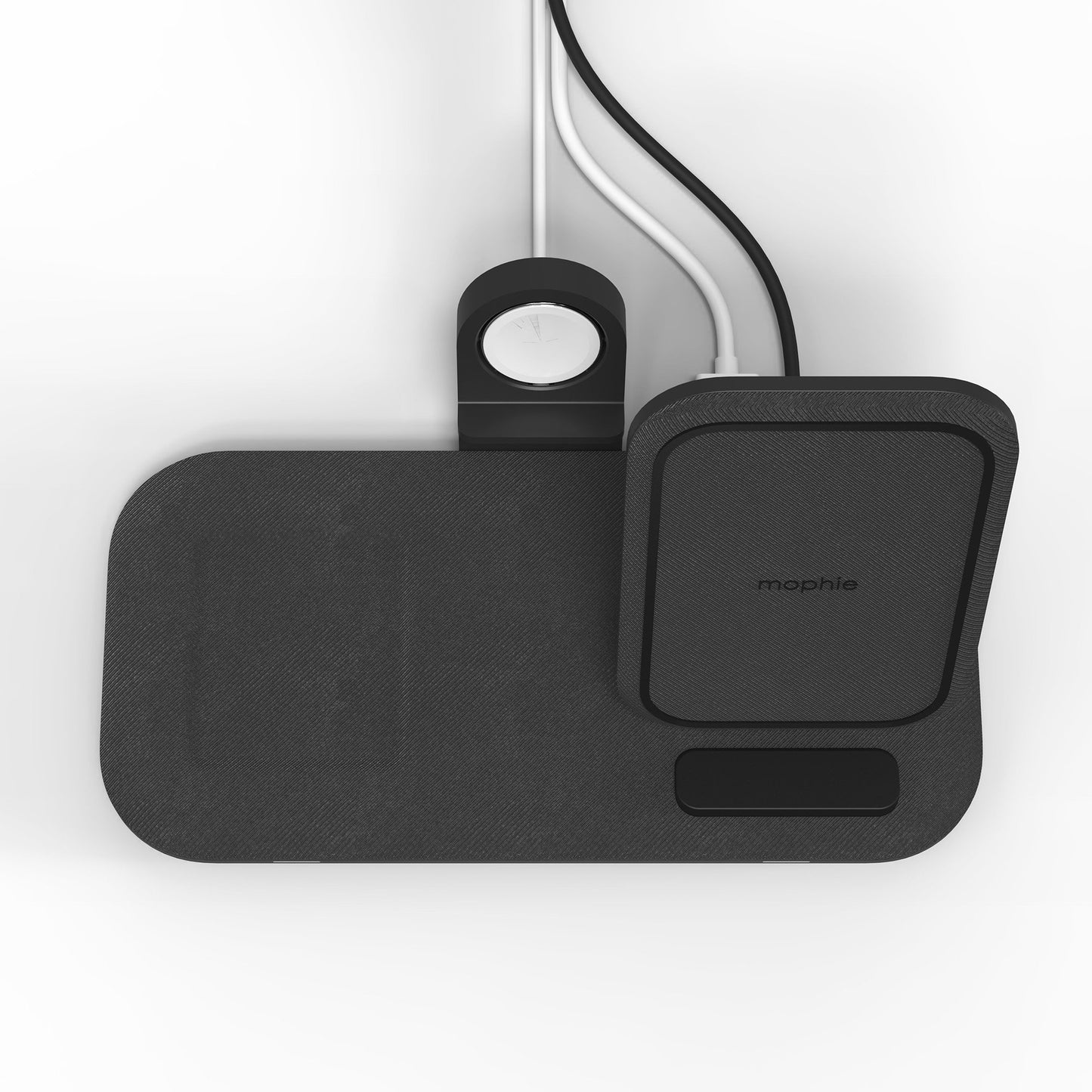 Mophie universal black wireless charge pad w/stand