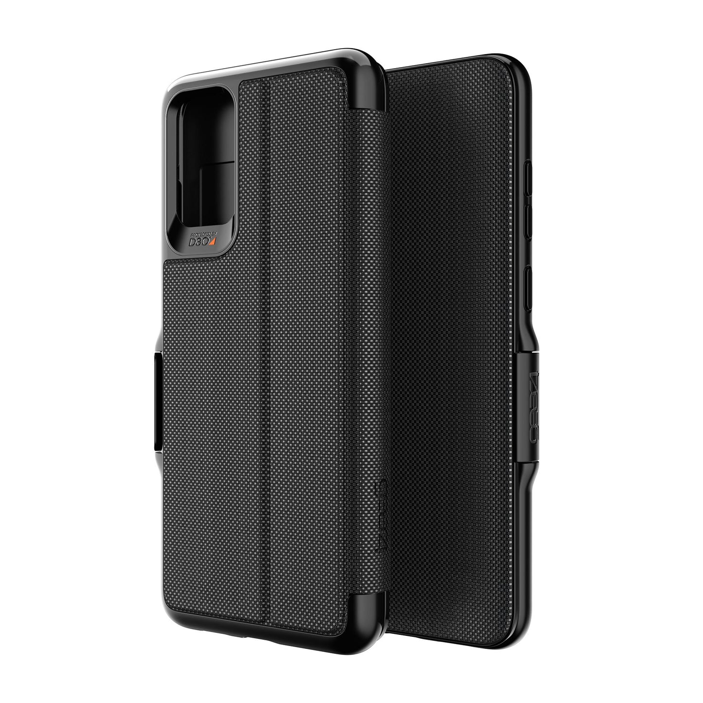 Samsung Galaxy S20+ 5G Gear4 D3O Black Oxford Eco Folio Case