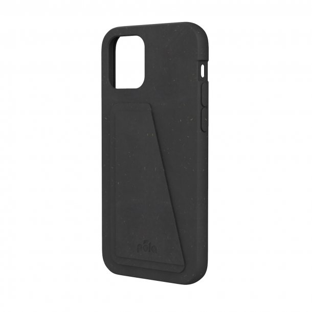 iPhone 12/12 Pro Pela Black Compostable Eco-Friendly Wallet Case