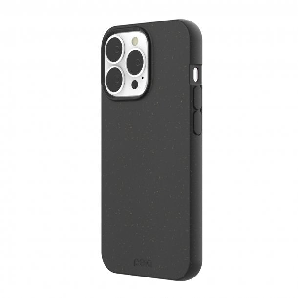 iPhone 13 Pro Pela Black Compostable Eco-Friendly Protective Case