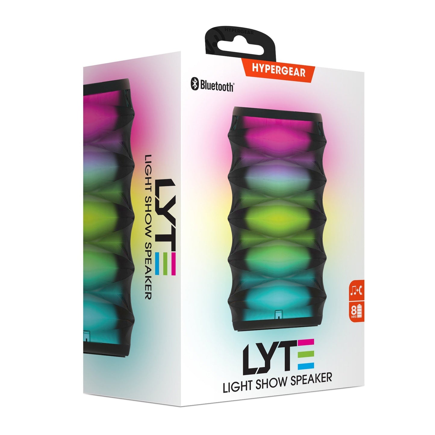 HyperGear LYTE Wireless LED Speaker - Black