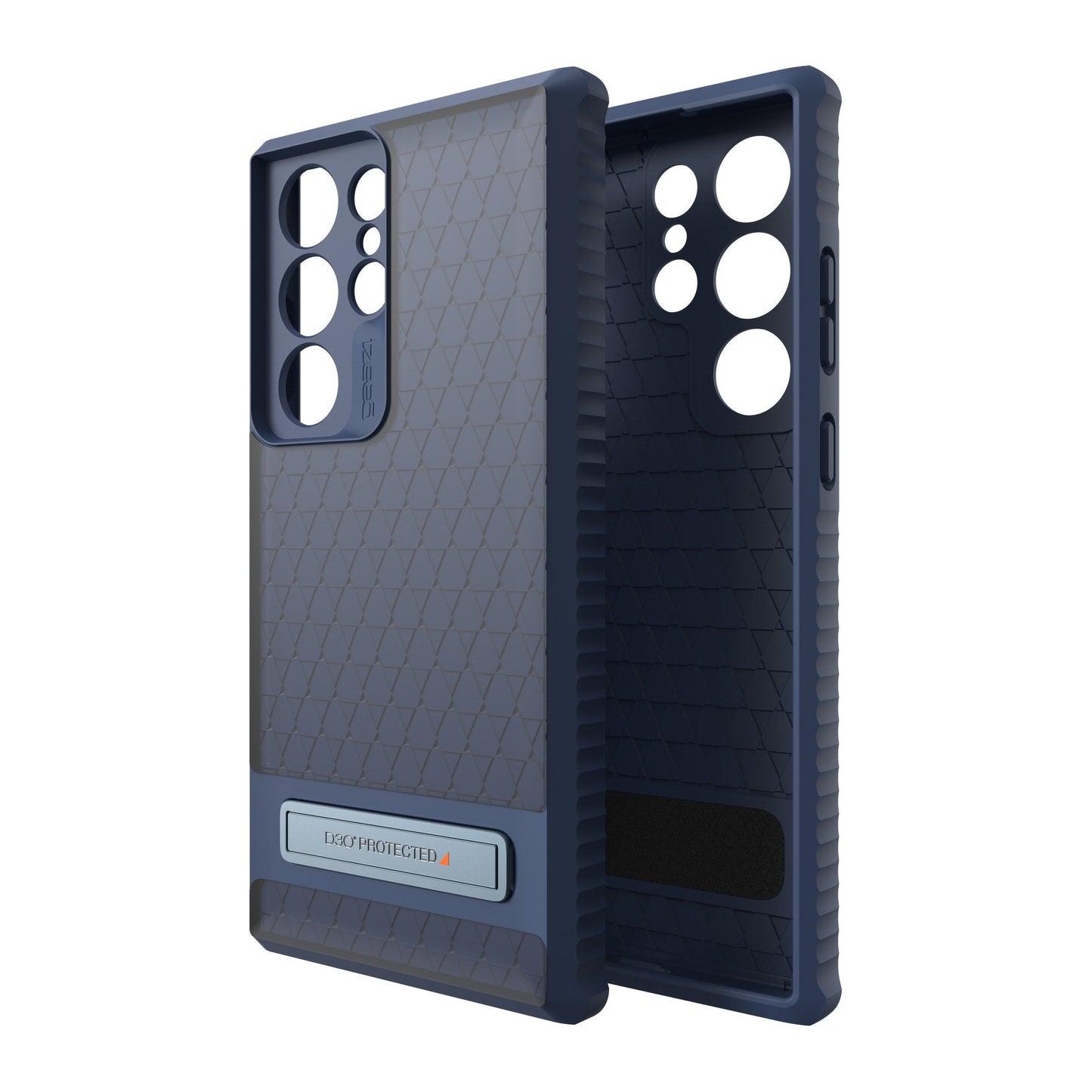 Samsung Galaxy S23 Ultra 5G Gear4 D3O Everest Kickstand Case - Blue