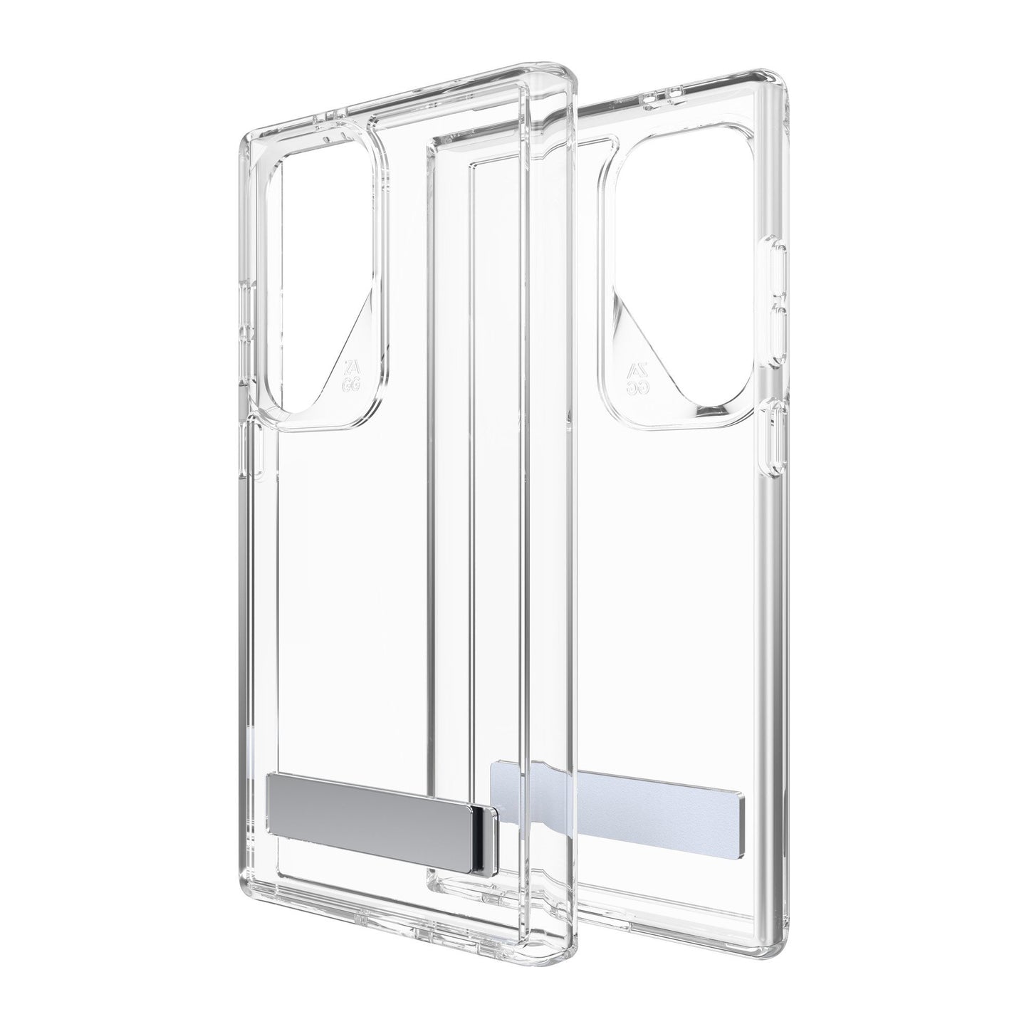 Samsung Galaxy S24 Ultra 5G ZAGG Graphene Crystal Palace Kickstand Case - Clear