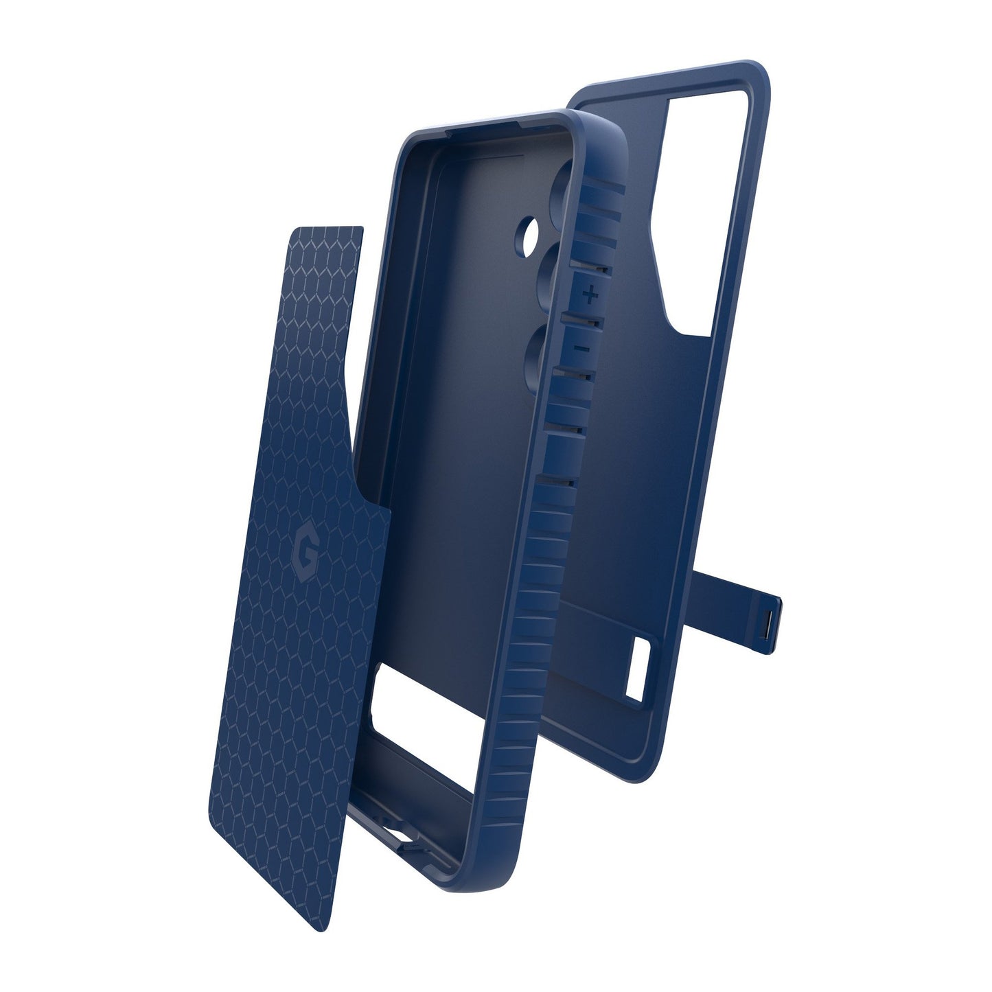 Samsung Galaxy S24 5G ZAGG Graphene Everest Kickstand Case - Navy