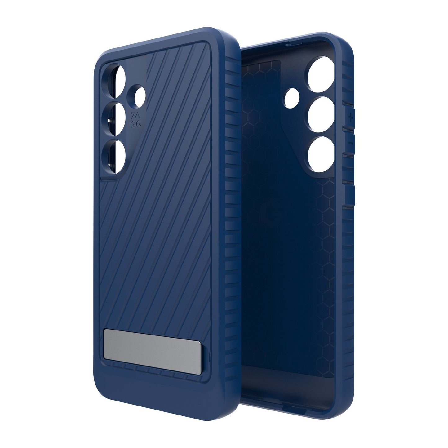 Samsung Galaxy S24 5G ZAGG Graphene Everest Kickstand Case - Navy