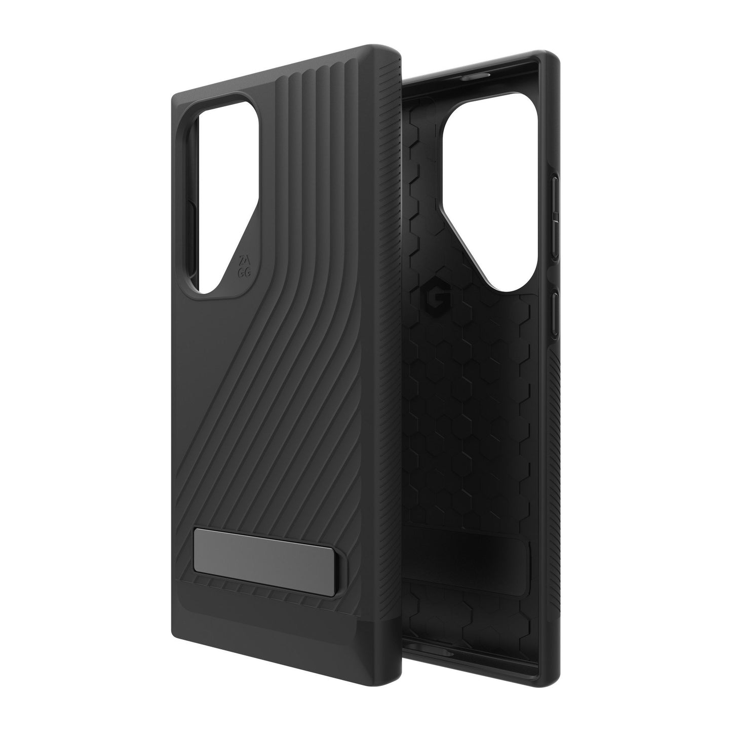 Samsung Galaxy S24 Ultra 5G ZAGG Graphene Denali Kickstand Case - Black