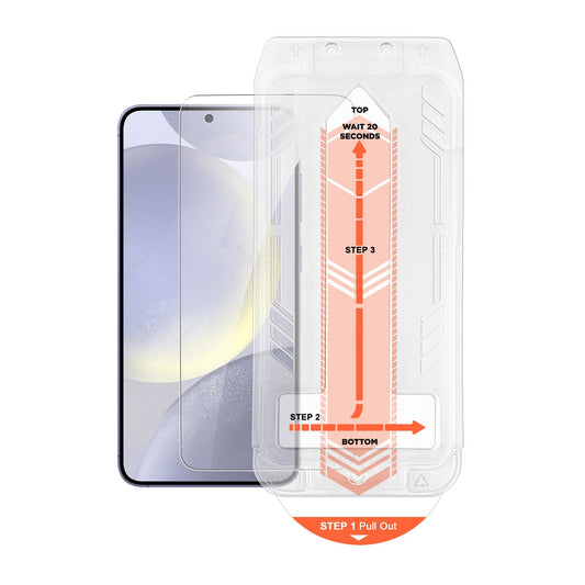 Samsung Galaxy S24 5G HyperGear Tempered Glass Screen Protector w/Installation Applicator Tray