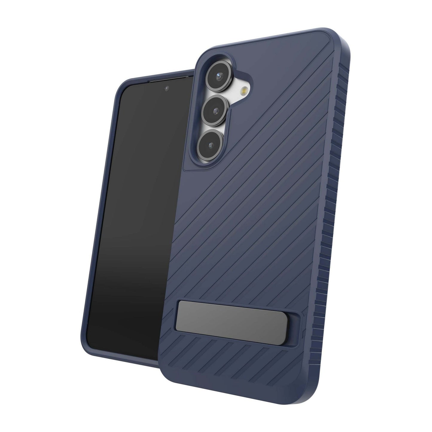 Samsung Galaxy S25 ZAGG Graphene Denali Kickstand Case - Navy