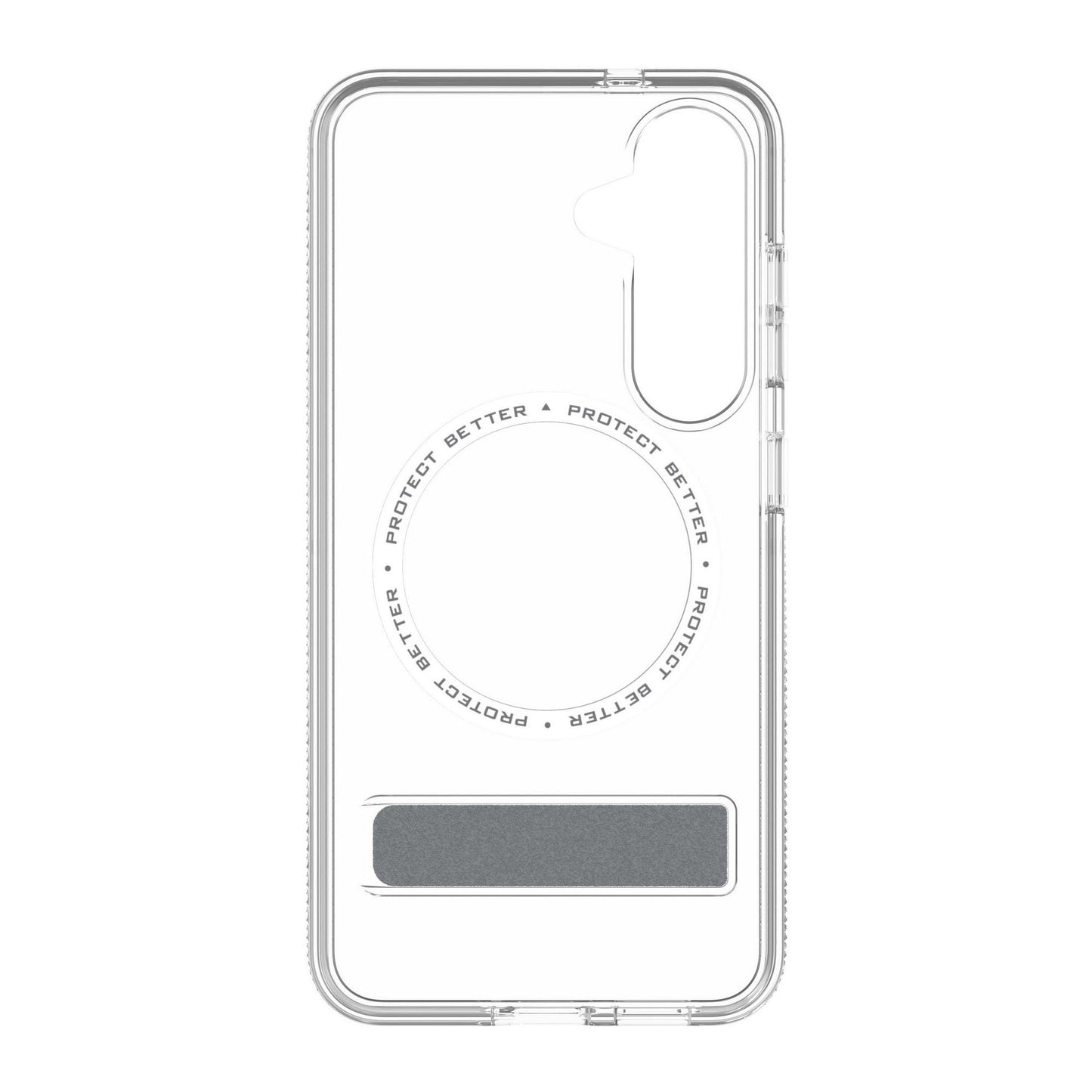 Samsung Galaxy S25 ZAGG Graphene Crystal Palace Snap Kickstand Case - Clear