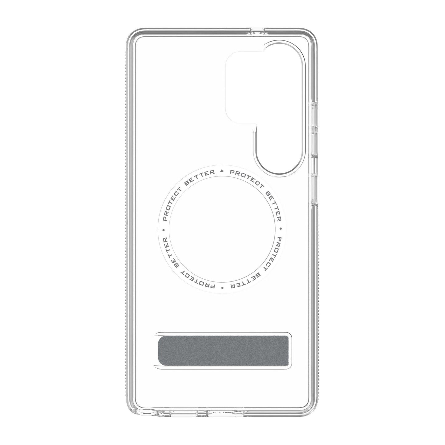 Samsung Galaxy S25 Ultra ZAGG Graphene Crystal Palace Snap Kickstand Case - Clear