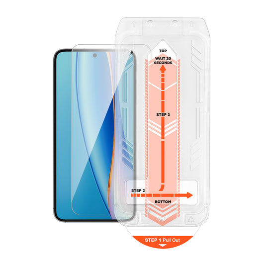 Samsung Galaxy S25 HyperGear Tempered Glass Screen Protector w/Installation Applicator Tray
