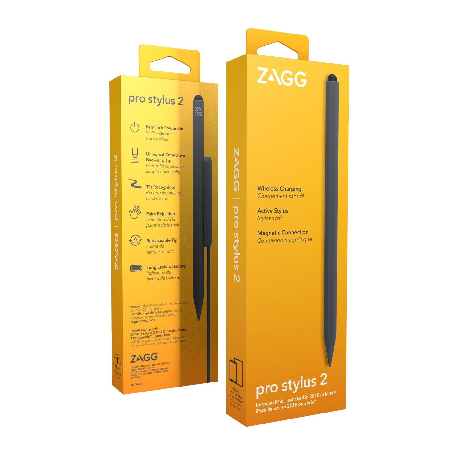 Universal ZAGG Pro Stylus 2 Pen - Grey