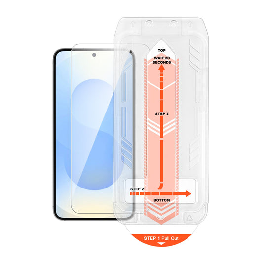 Samsung Galaxy S25 Edge HyperGear Tempered Glass Screen Protector w/Installation Applicator Tray