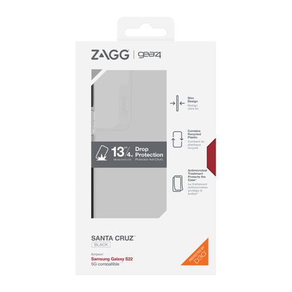 Samsung Galaxy S22 5G Gear4 D3O Santa Cruz Case - Black