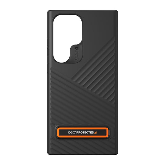 Samsung Galaxy S23 Ultra 5G Gear4 D3O Denali Kickstand Case - Black
