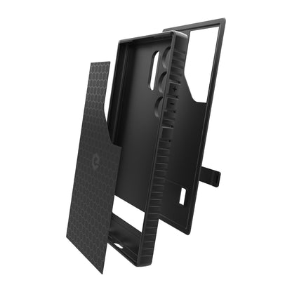 Samsung Galaxy S24 Ultra 5G ZAGG Graphene Everest Kickstand Case - Black