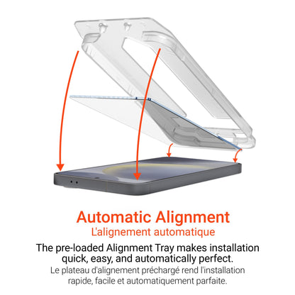 Samsung Galaxy S24 5G HyperGear Tempered Glass Screen Protector w/Installation Applicator Tray