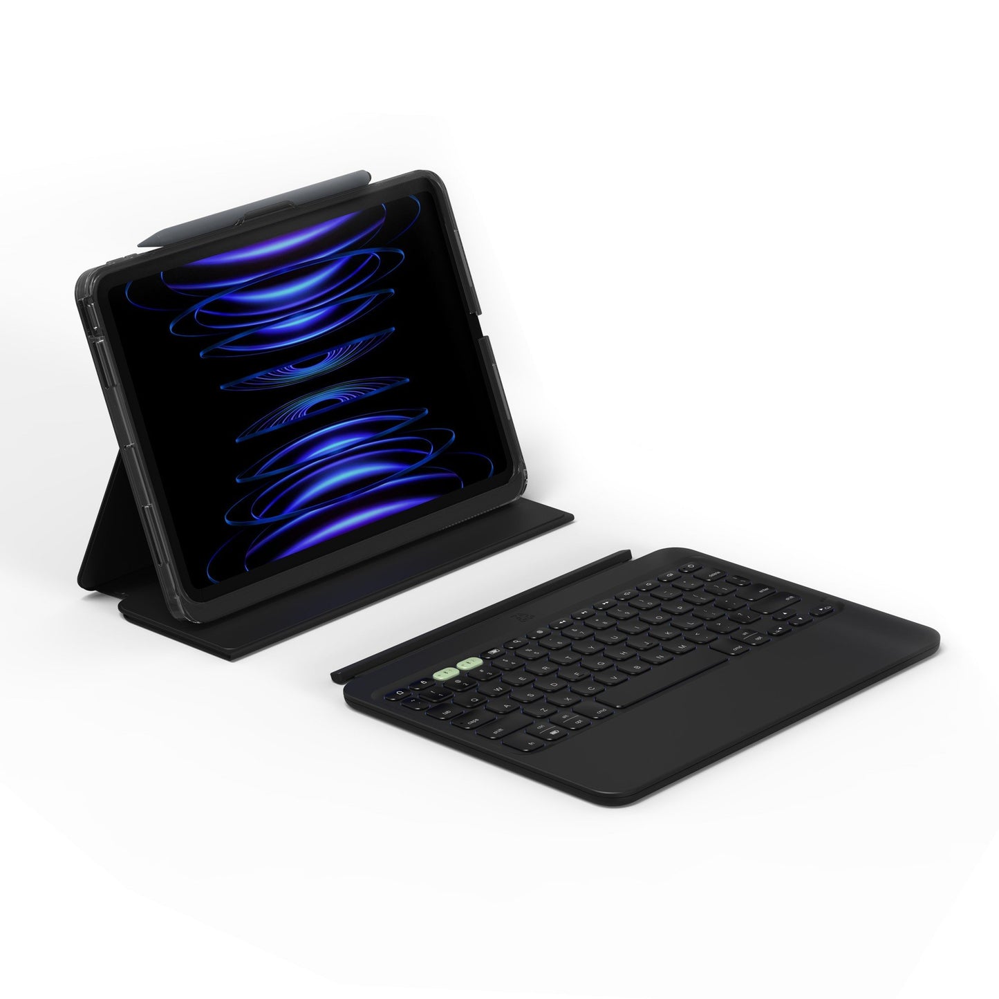 iPad Pro 11-in M4 ZAGG Pro Keys 2 Keyboard - Black