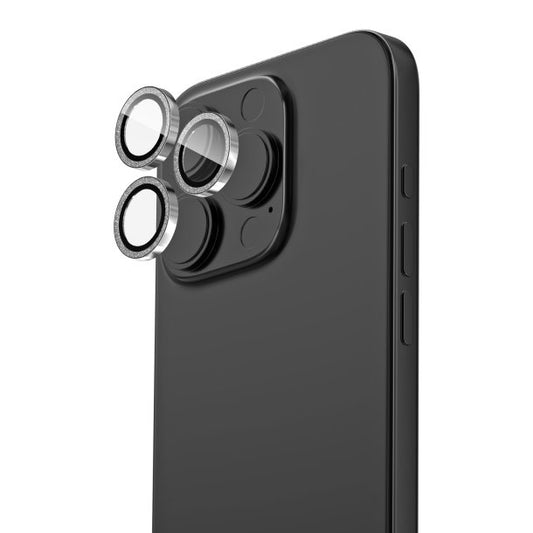 iPhone 16 Pro/16 Pro Max/15 Pro/15 Pro Max ZAGG I/S Glass Elite Camera Ring Lens Protector - Glitter