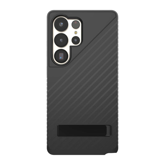 Samsung Galaxy S25 Ultra ZAGG Graphene Denali Kickstand Case - Black