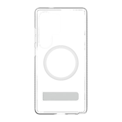 Samsung Galaxy S25 Ultra ZAGG Graphene Crystal Palace Snap Kickstand Case - Clear