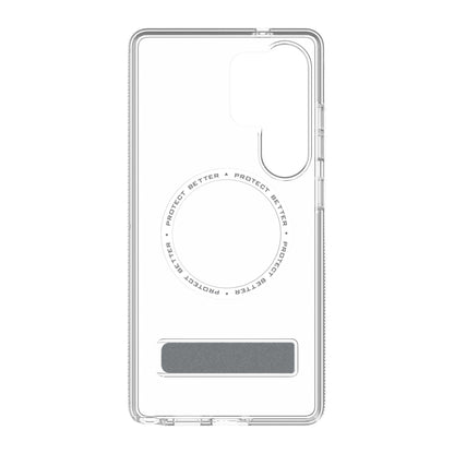 Samsung Galaxy S25 Ultra ZAGG Graphene Crystal Palace Snap Kickstand Case - Clear