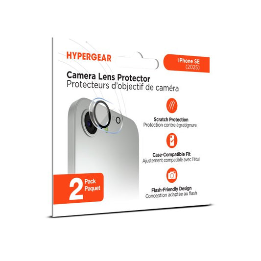 iPhone 16e HyperGear Lens Protector - 2 Pack